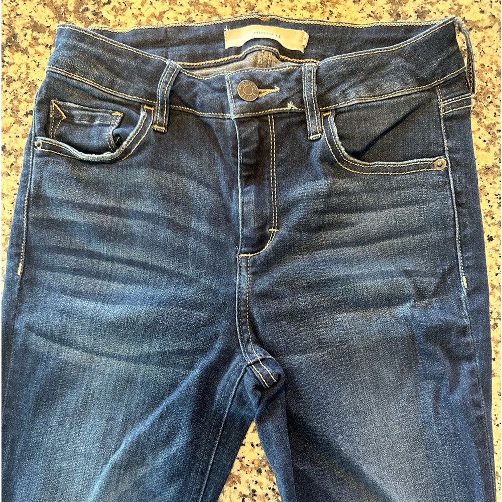 Hidden dark blue skinny Jean size 27